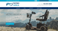 Desktop Screenshot of metromedical.net